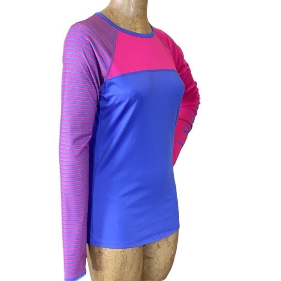 Roxy Long Sleeve Swim Beach Surf Rash Guard Top Jrs XL 279A - Picture 3 of 7